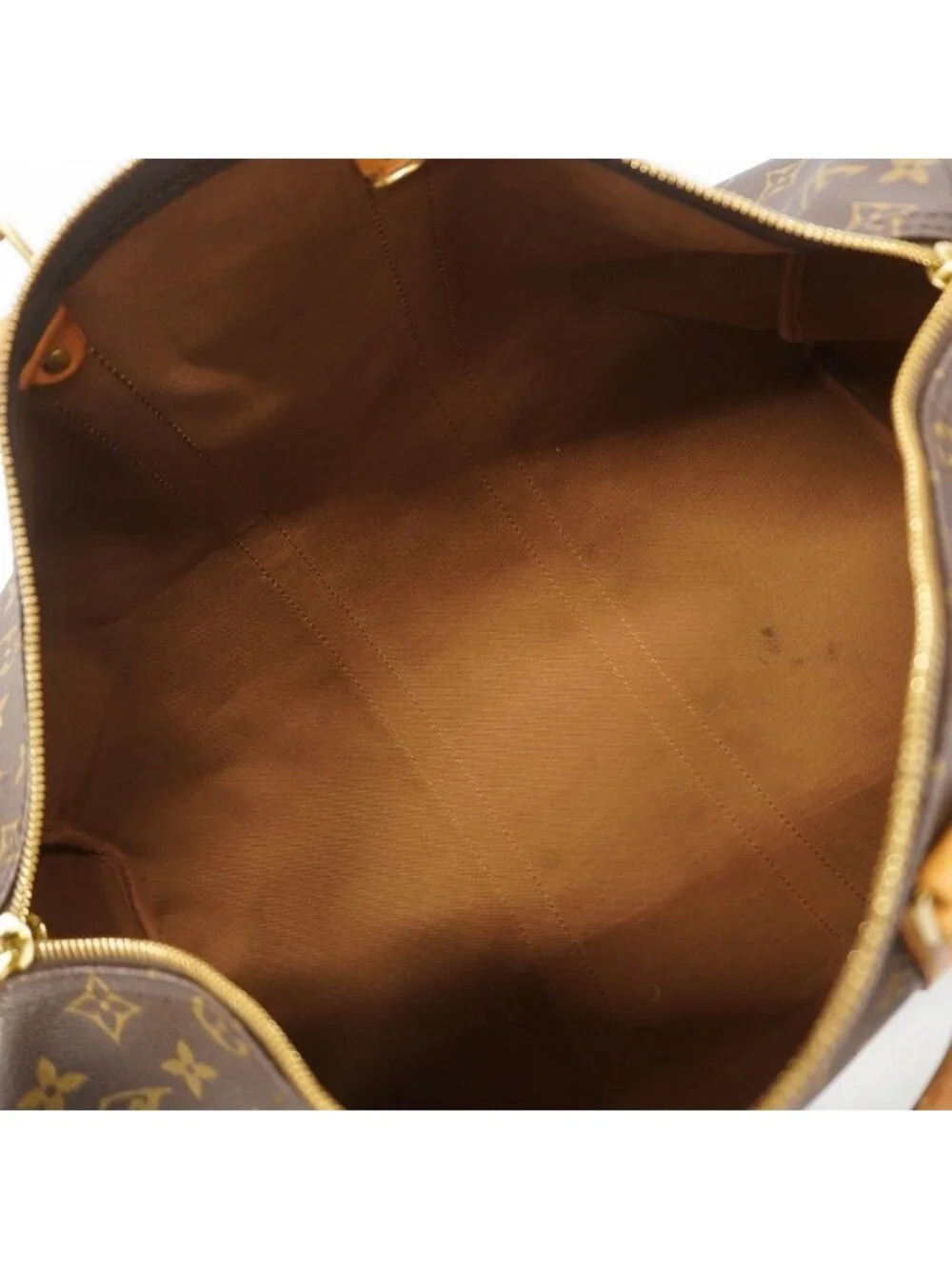 Louis Vuitton Boston Bag Monogram Keepall 45 Brown